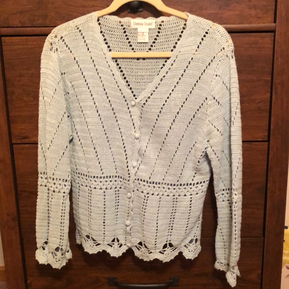 Knit cardigan